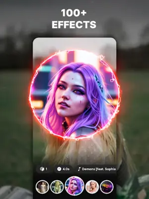 GlamApp AI Video Generator android App screenshot 1